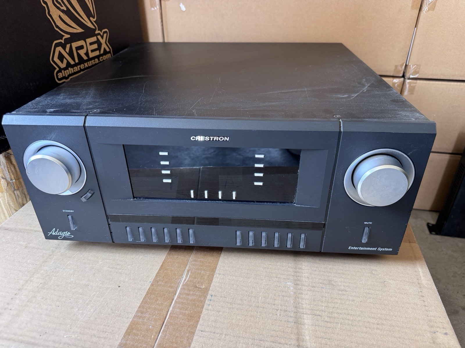Crestron Adagio AES Entertainment System Multi-Room Audio Controller