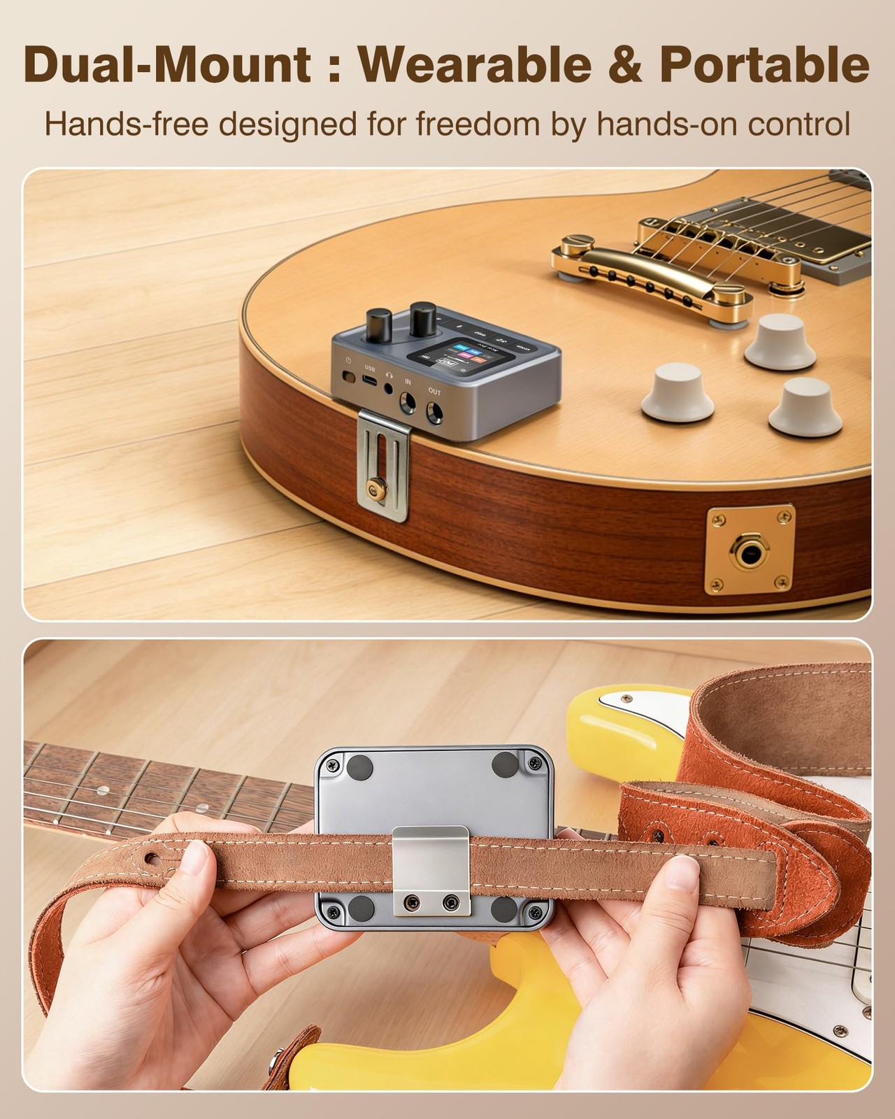 Multi Effects Guitar Processor, ANN Amp Modeling & IR Cabinet Simulation, 80 ...