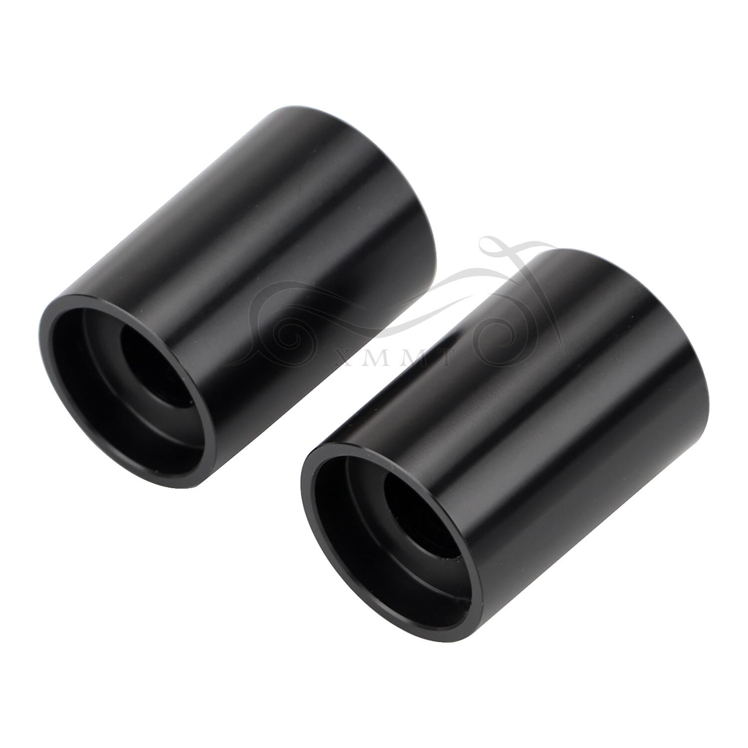 1.75" Motor Black Riser Extension For Harley 1" Handlebars Softail Sportster 883