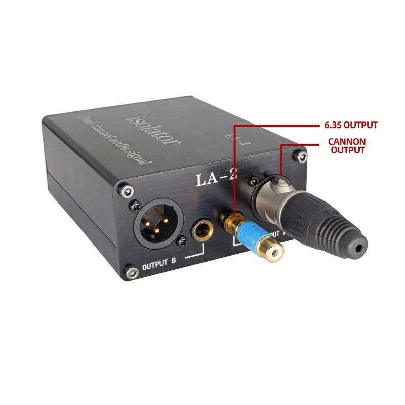 Audio Isolator Eliminates Sound Current Acoustic Noise Interference Eliminator