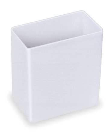 AKRO-MILS 30101 Bin Cups,Clear,Polymer,3 in 4TJ75
