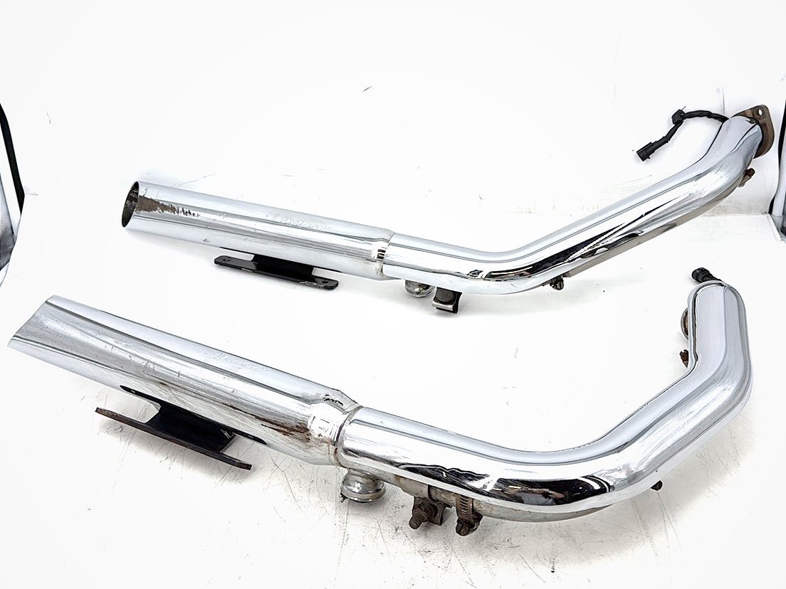 2008 Harley Sportster XL883L 883 Low OEM Exhaust Header Pipes Muffler 64842-04