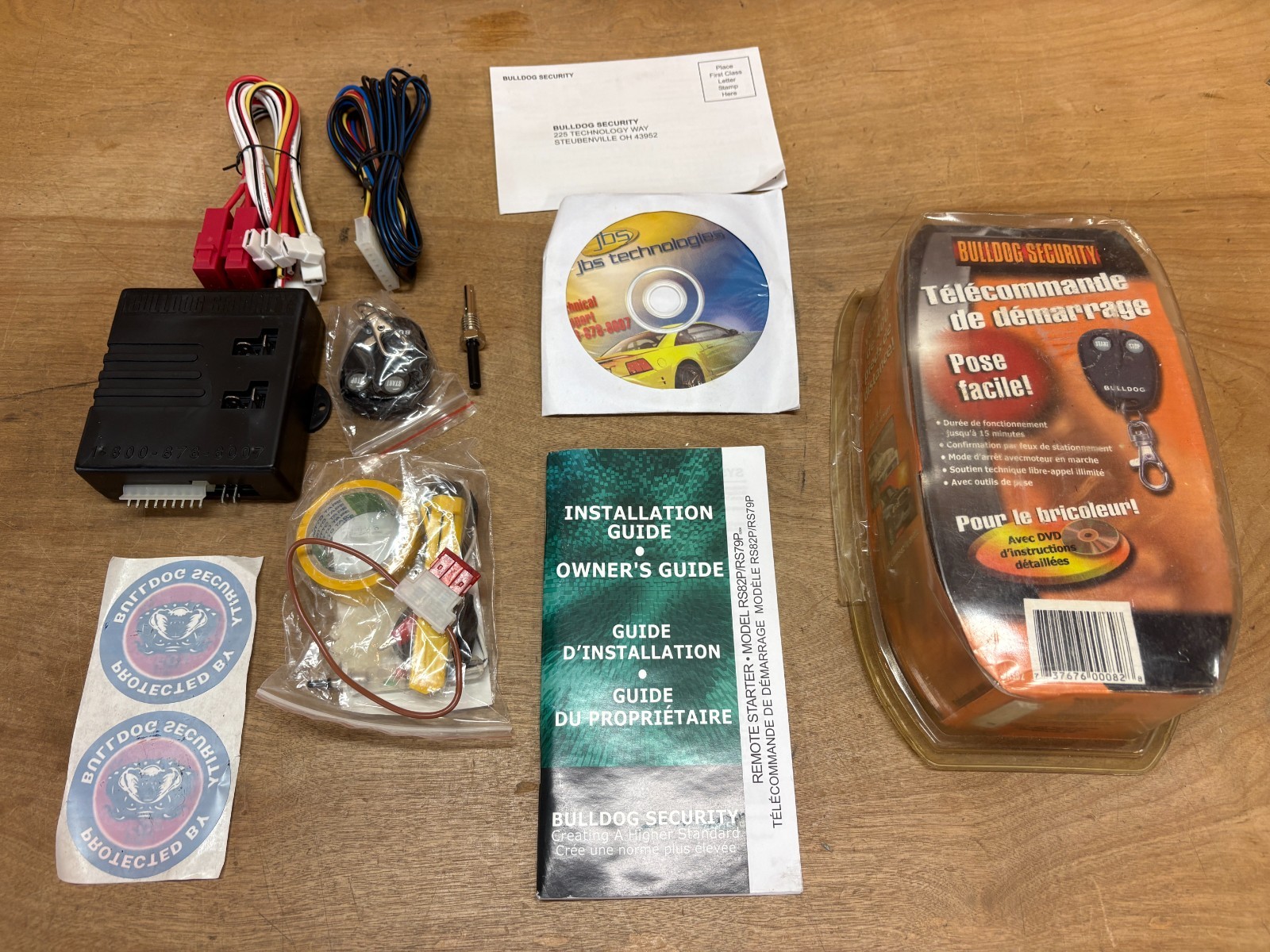 Bulldog Security Remote Vehicle Starter System (RS82) New Open Box