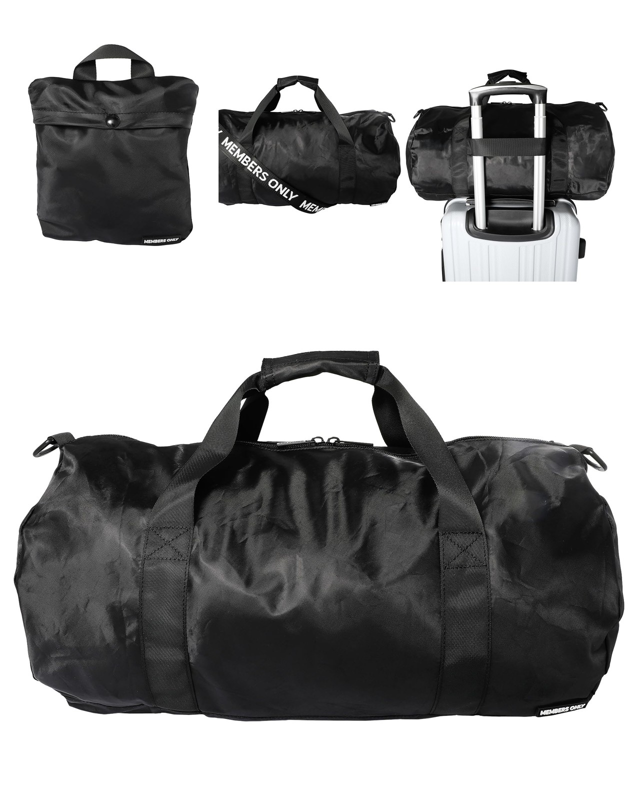 Packable Duffle Bag, Travel Compressible Bag - Foldable Duffle Bags for Trave...