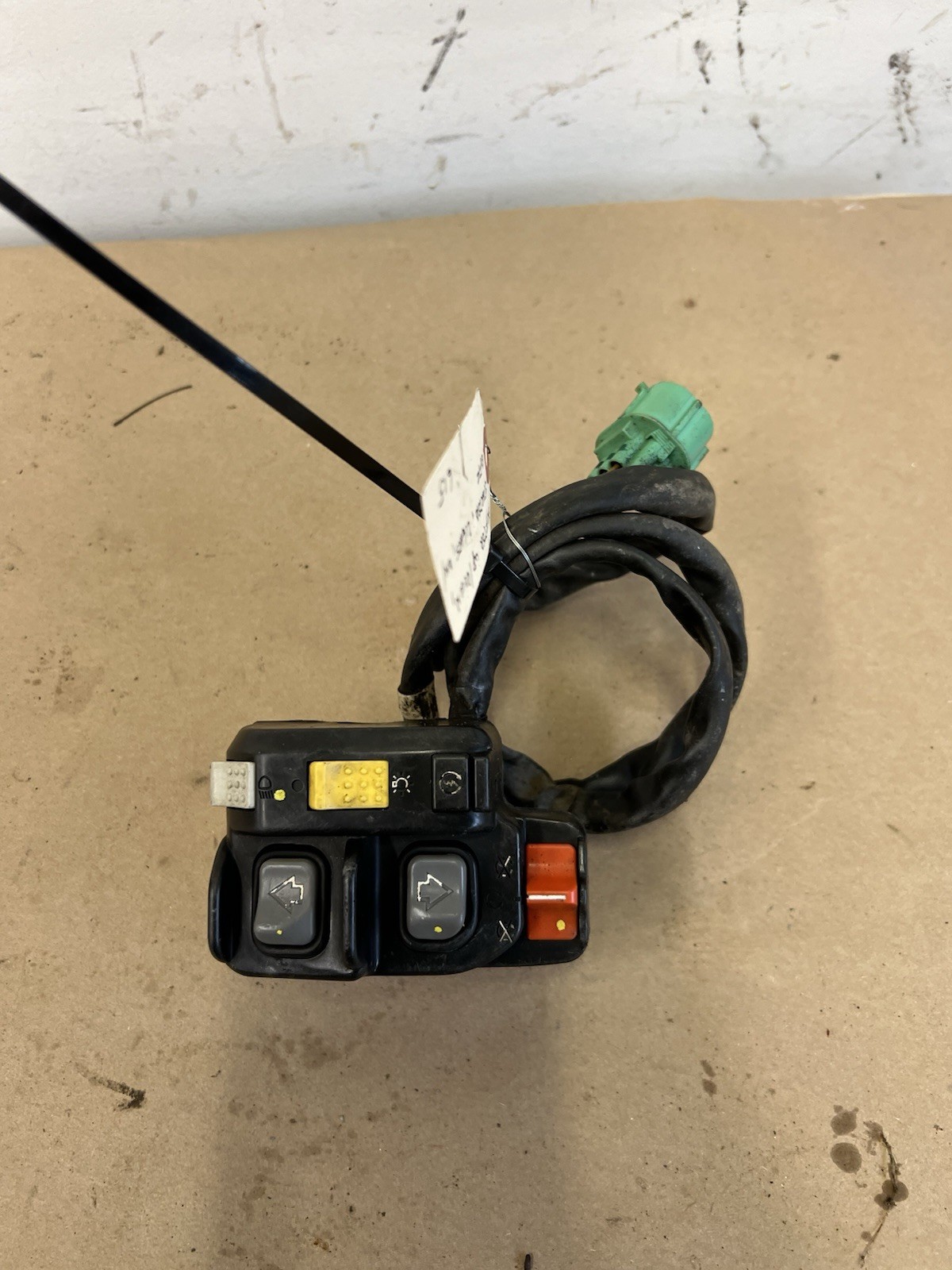 2005 Honda Rancher 350 ES 4x4 Shift Switch Light On Off Damaged   B615