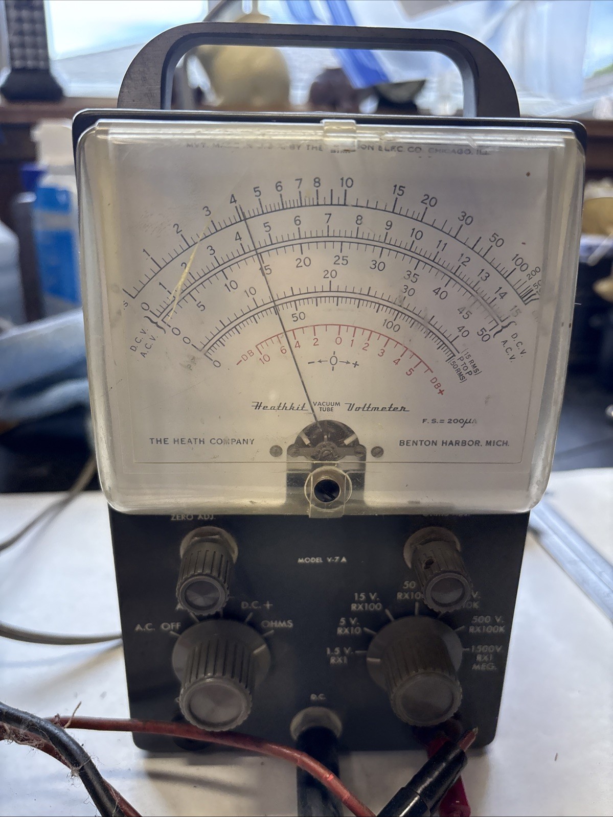 Vintage Heathkit Vacuum Tube Voltmeter VTVM