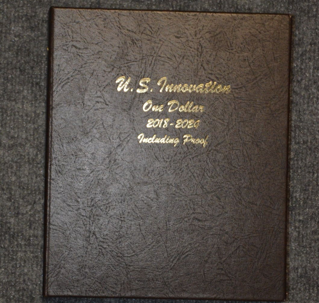 2018-2024 PDS Complete BU & Proof Innovation Dollar Coin Set w/8188 Dansco Album