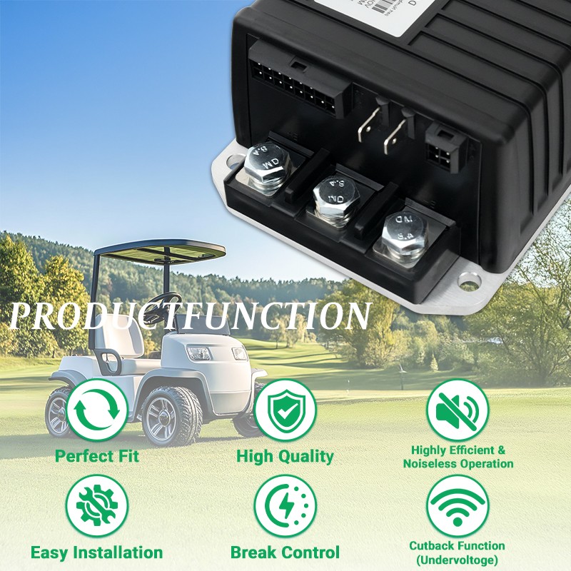 48V 275A DC Motor Controller 1266A-5201 For EZGO Club Car Golf Cart 1266A-5201