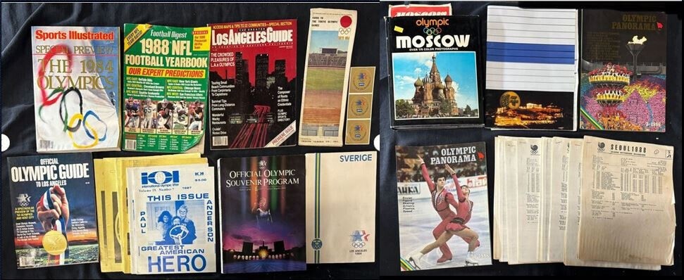 Olympics! Vintage Sports Magazines, Programs & Brochures! Lot of 20+ VF