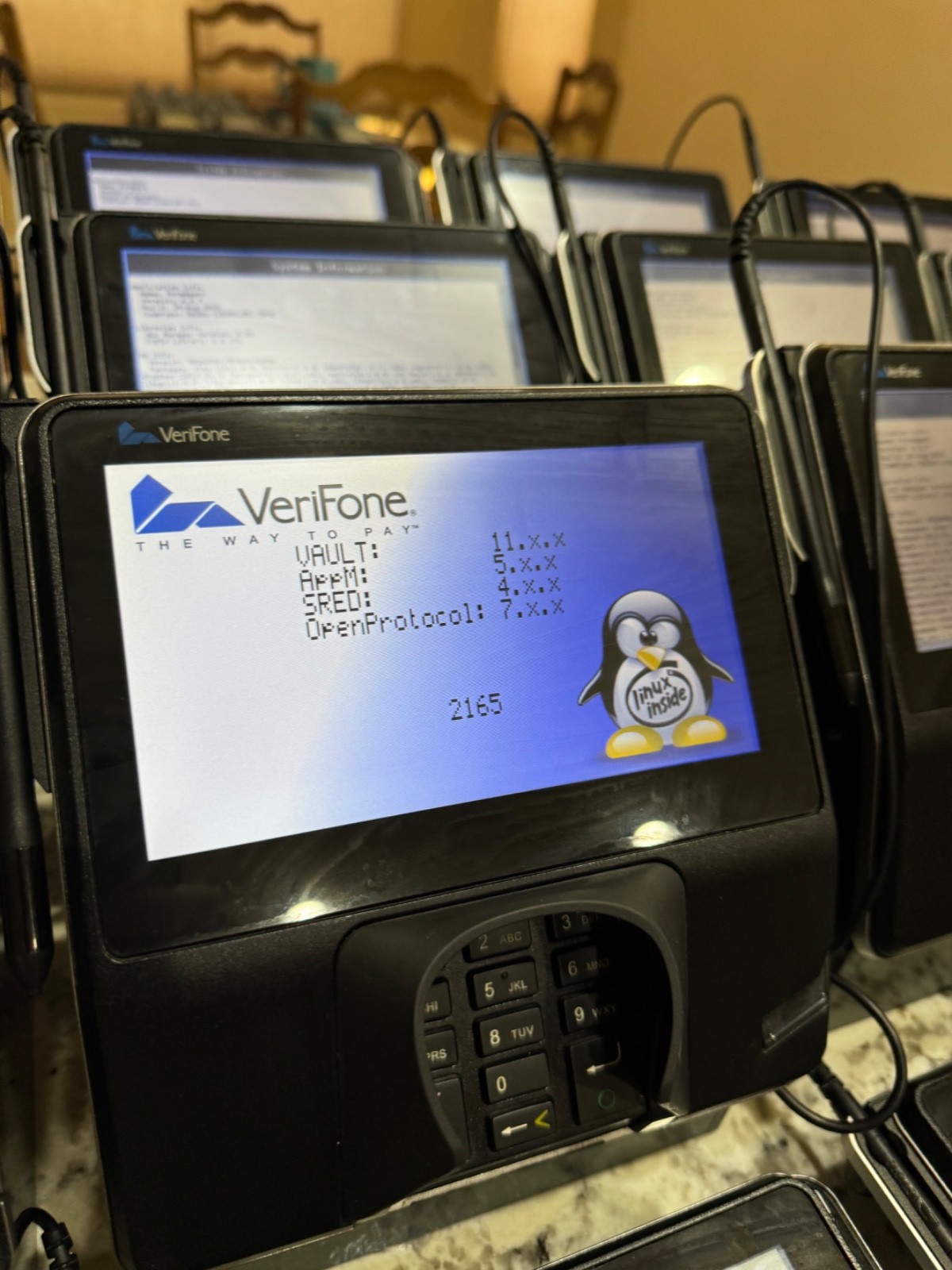 Veriphone mx925 v4