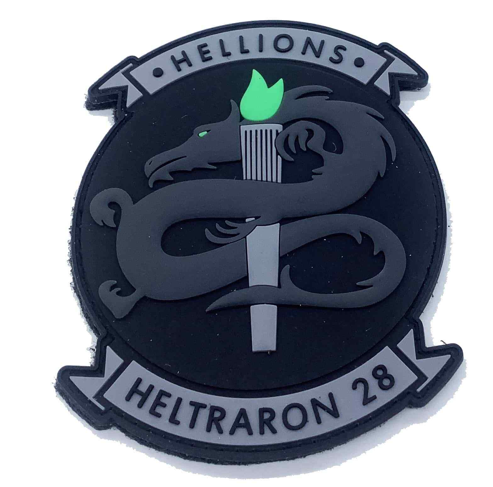HT-28 Hellions PVC Squadron - With Hook and Loop