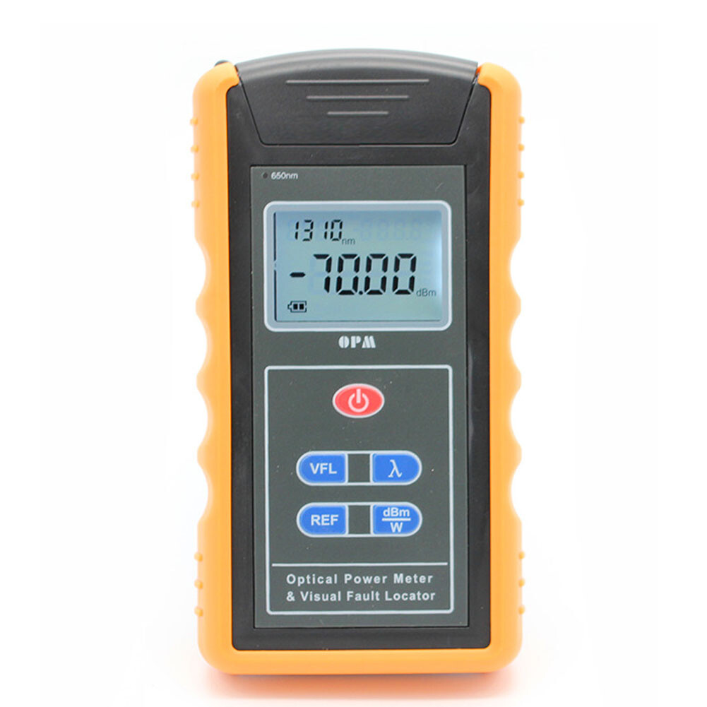 2in1 TM203N-A-V10 Handheld Optical Power Meter FC/SC VFL Power Meter 800~1700nm