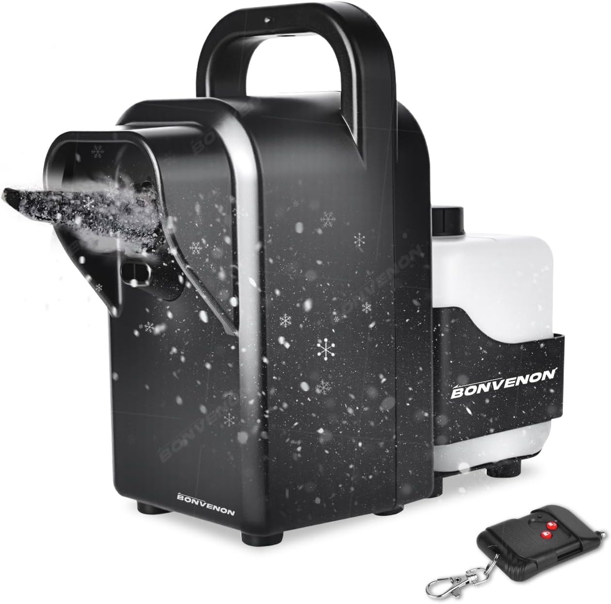 Adjustable Snow Machine Quieter Indoor Artificial Snowflake Maker with Dual Pump