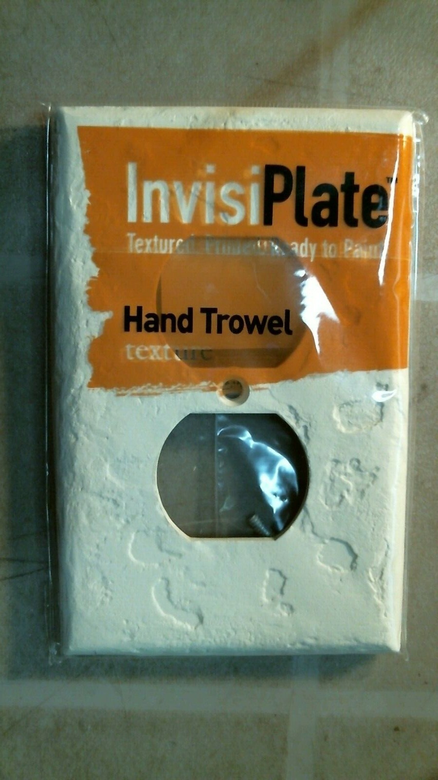 InvisiPlate HT-P-1 Paintable Outlet Wall Cover,  FREE SHIPPING