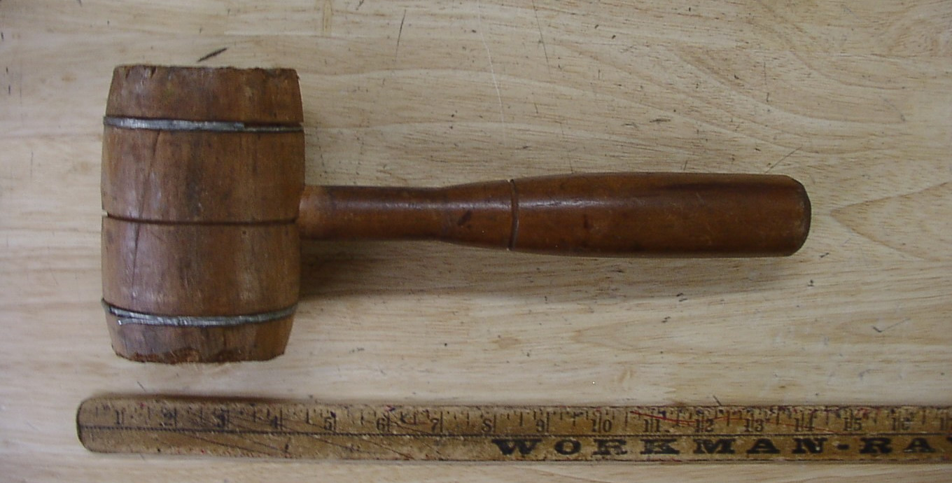 Wood Mallet,Woodworking,Chisel,Carving,Sculpting,1lb. 4.9oz,4-7/8" Head,POOR