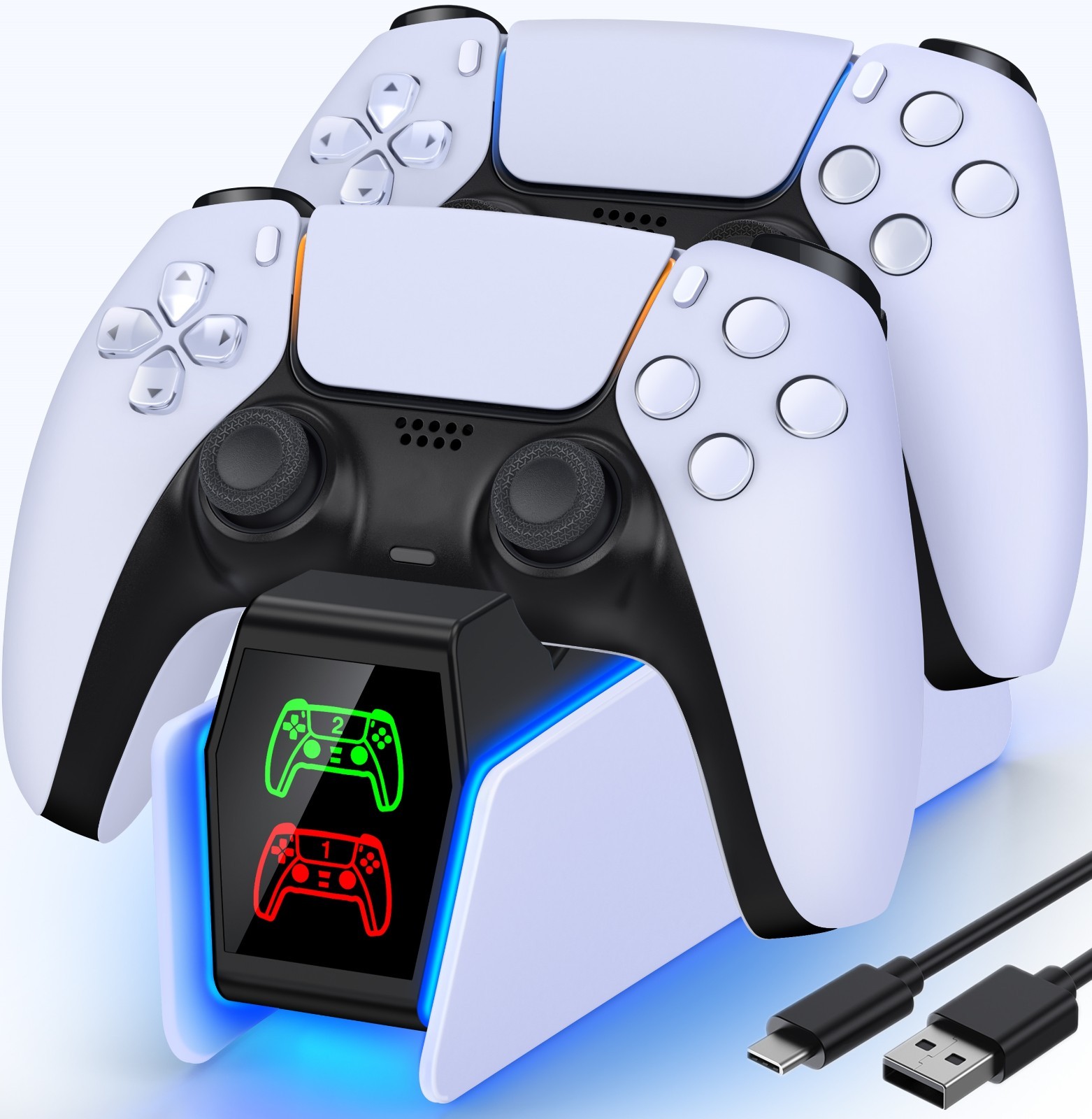 PS5 Controller Charger Station For Playstation 5 Dualsense Charging Station Dock