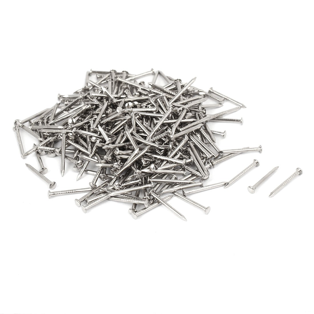 Home Furniture Upholstery Thumb Tack Nail Push Pin Silver Tone 3mmx17mm 300Pcs