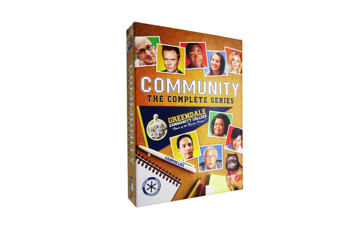 Community the complete series, 12 discs, seasons 1-6, DVD, brand new.