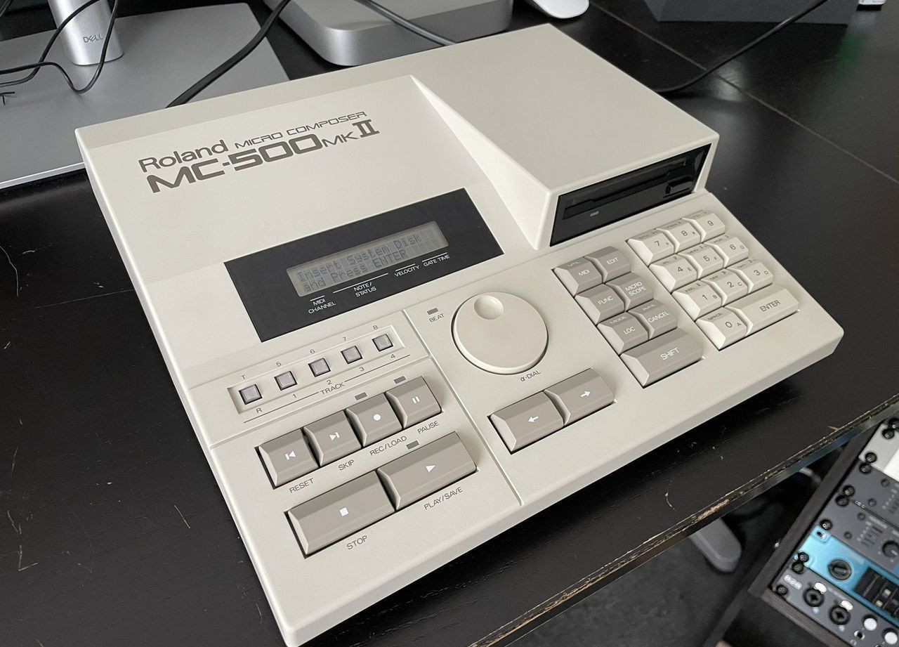 Vintage 1980s Roland MC-500 Micro Composer