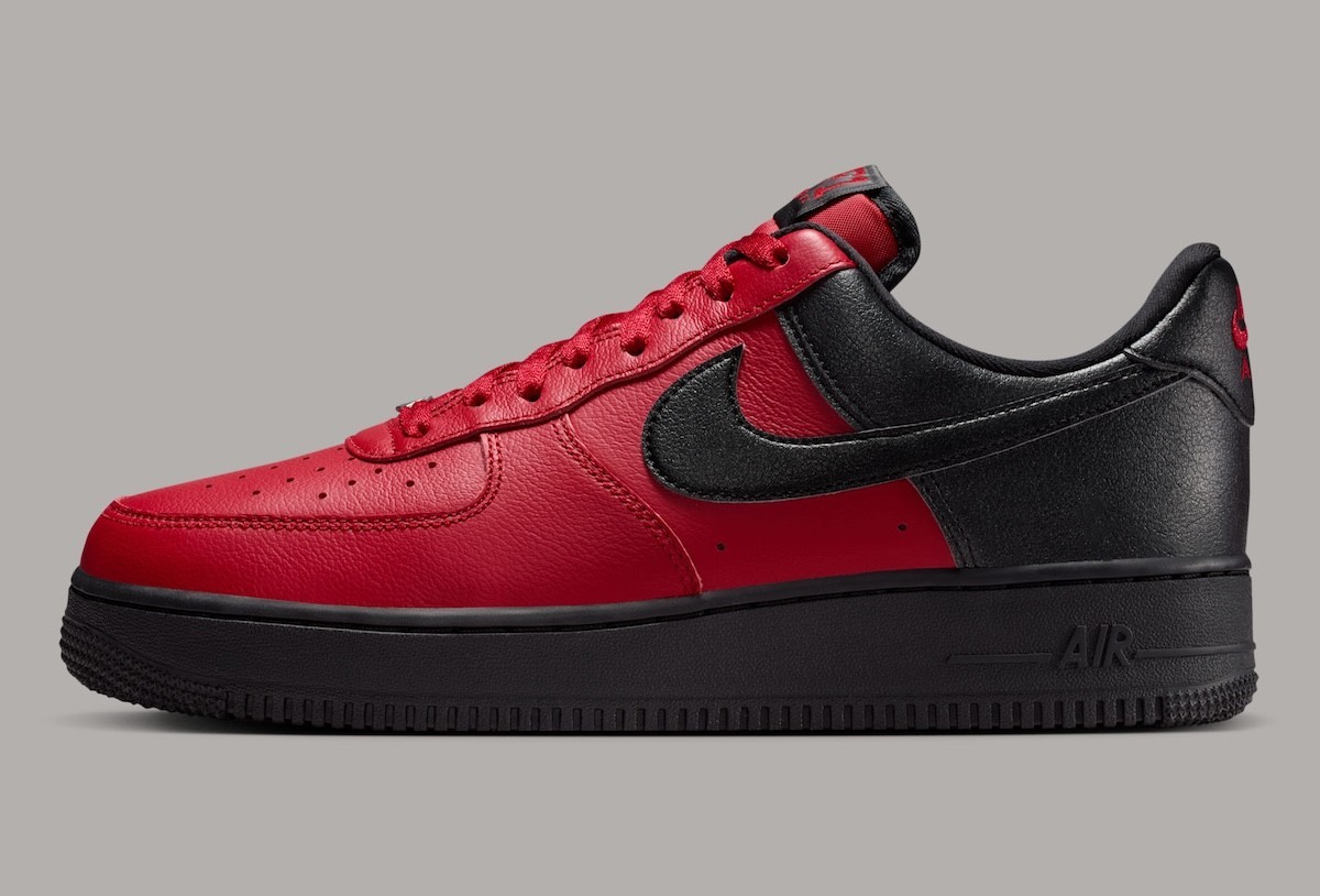Nike Air Force 1 '07 LV8 Shoes Red Black White IB6847-600 Mens Size's NEW