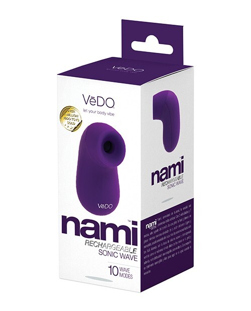Vedo Nami Sonic Ultimately Powerful Vibrator Purple Rechargeable, New
