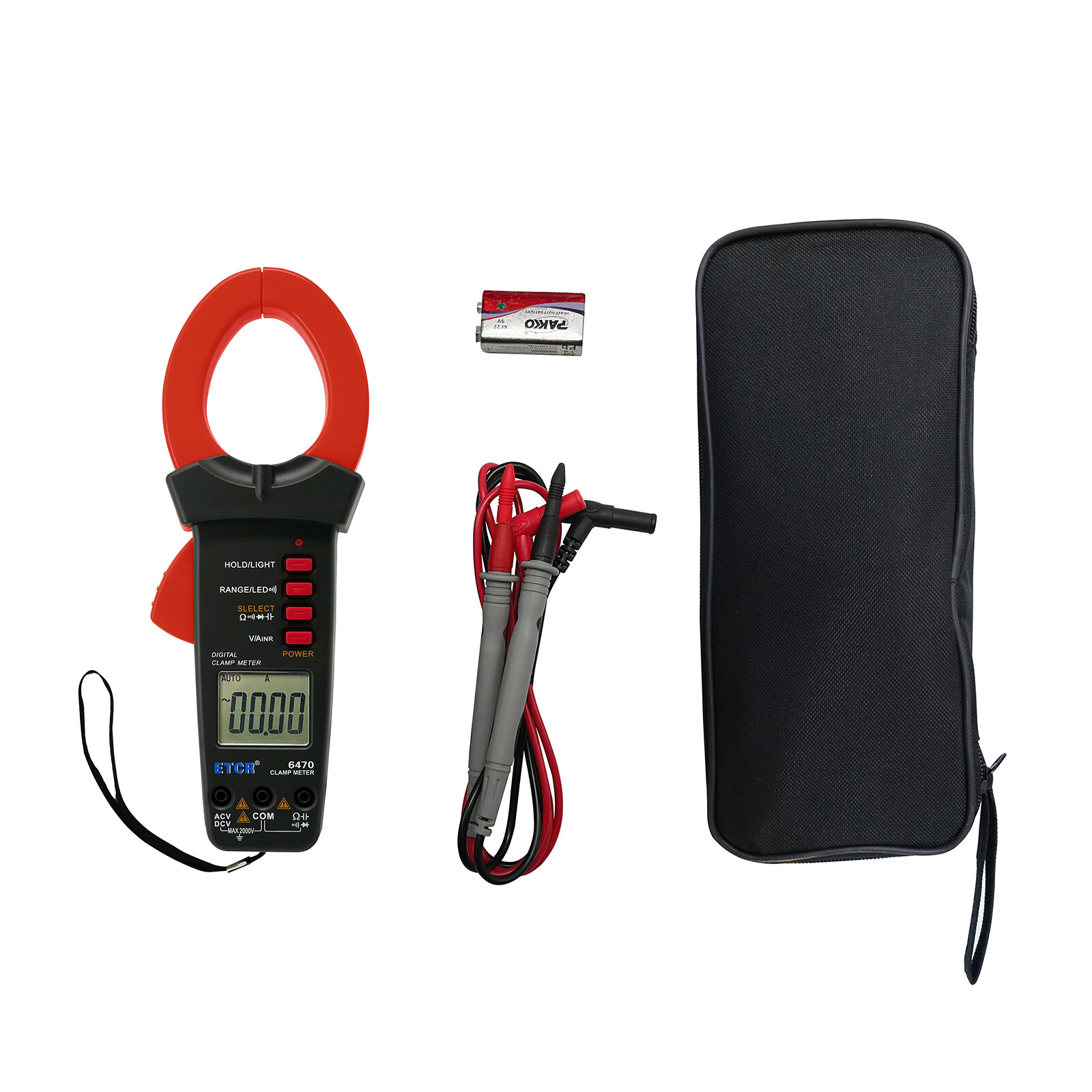 ETCR6470 Clamp Multimeter with Large Screen Digital ✦KD