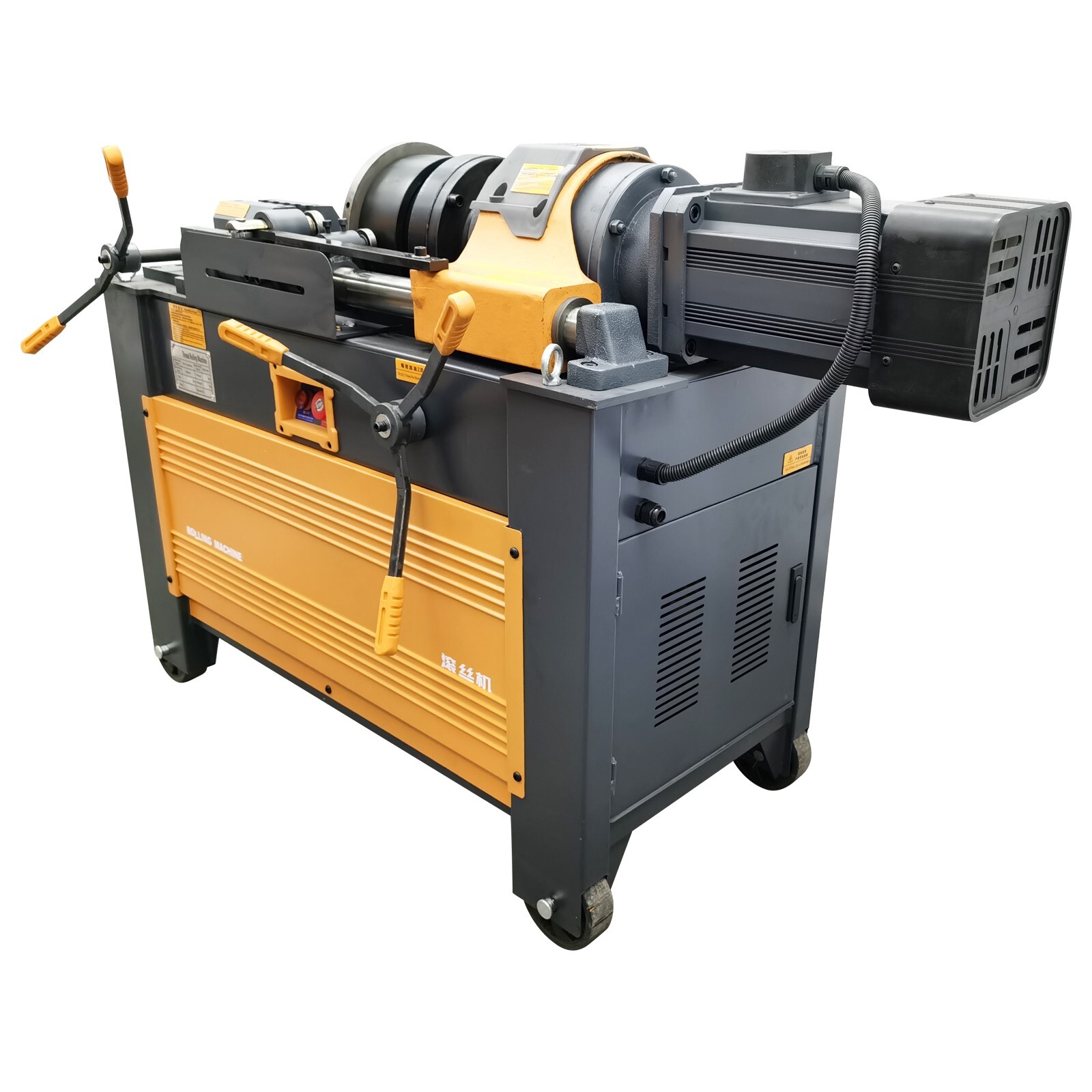 Steel Bar Rolling Machine Threader Roller Rebar Thread Stripping Machine 220V