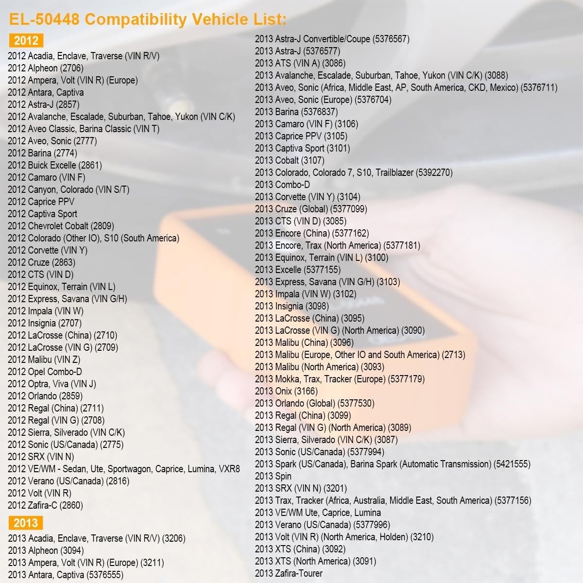 Digital TPMS Tool for Tire Sensor Activation - Compatible with Most Vehicles