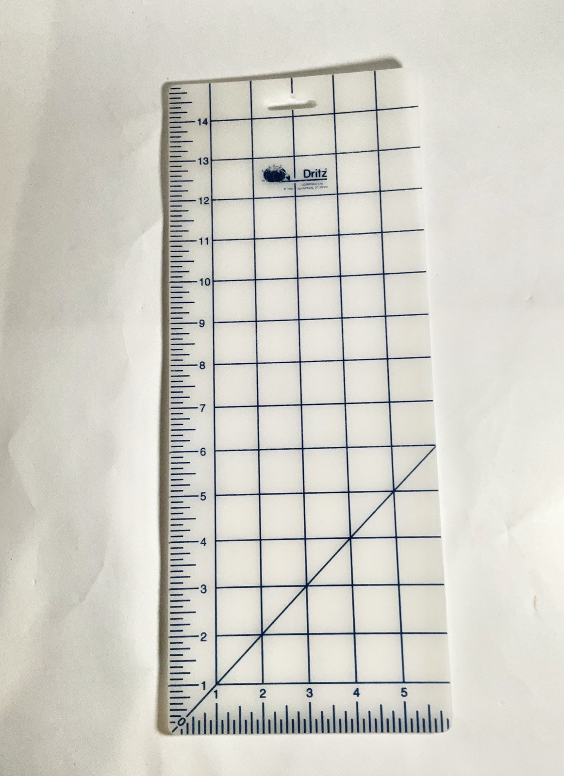 1994 Vintage Dritz 6" x 15" Cutting Mat Board Quilting & Sewing