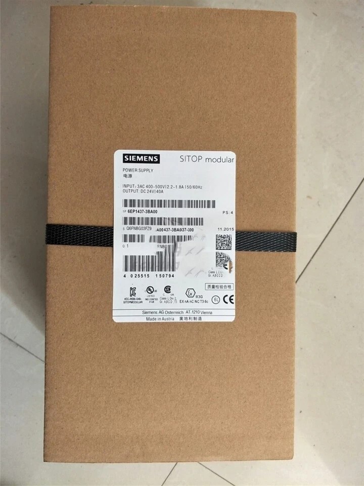 Siemens 6EP1437-3BA00 Unit Processors Control New in box