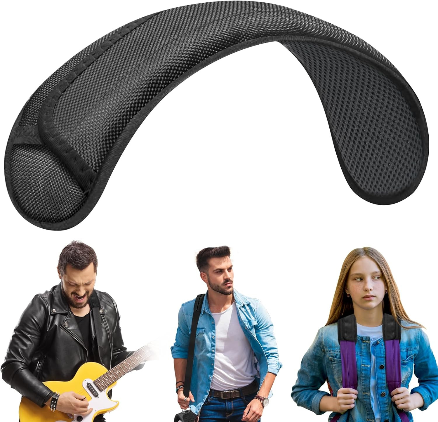 Extra Thick Shoulder Strap Pad, Universal Replacement Shoulder Pad, for