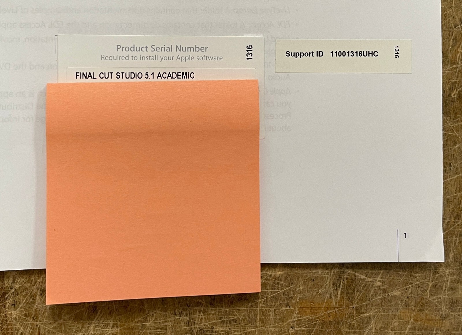 Apple Final Cut Studio Academic (MA290Z/A) w/2 Licenses