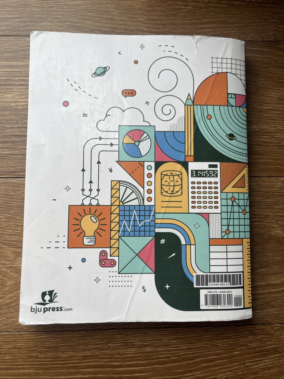 BJU Press Math 6 Student Text. Blank Questions! 4th Ed. 6th Grade.
