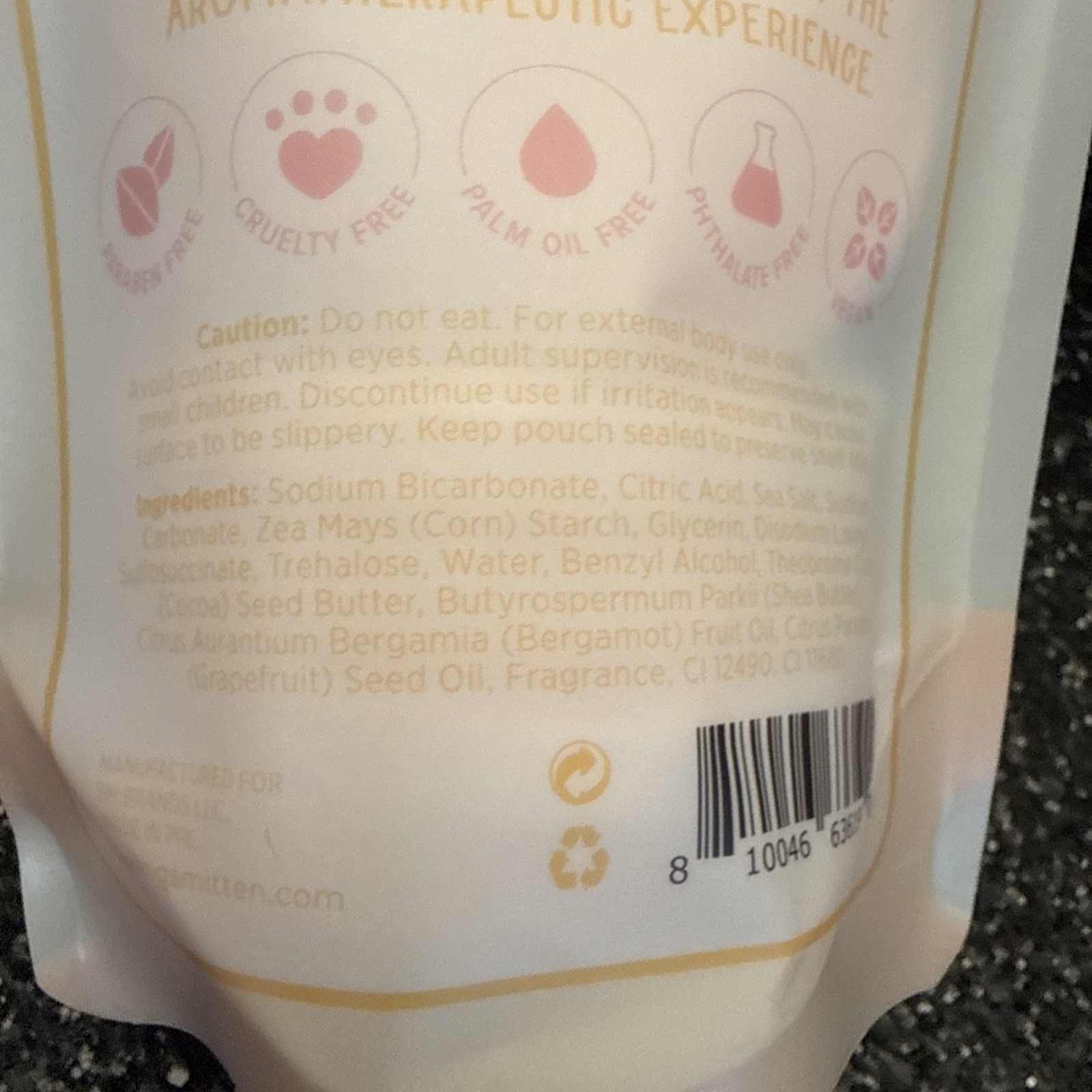 Feeling Smitten Champagne Shower Steamers 2 Pack 4.2 oz Spa Aromatherapy