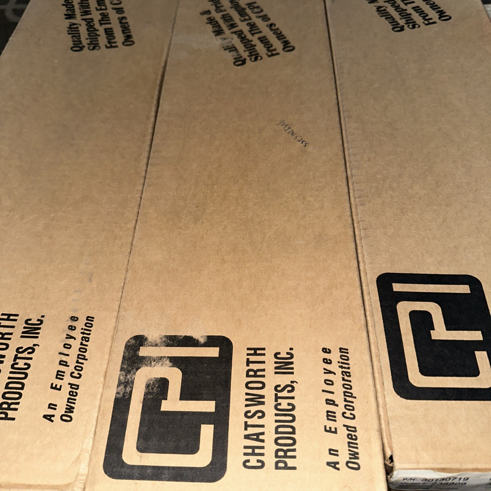 (Lot of 3) Chatsworth 30130-719 Universal Horizontal Cable Manager. New