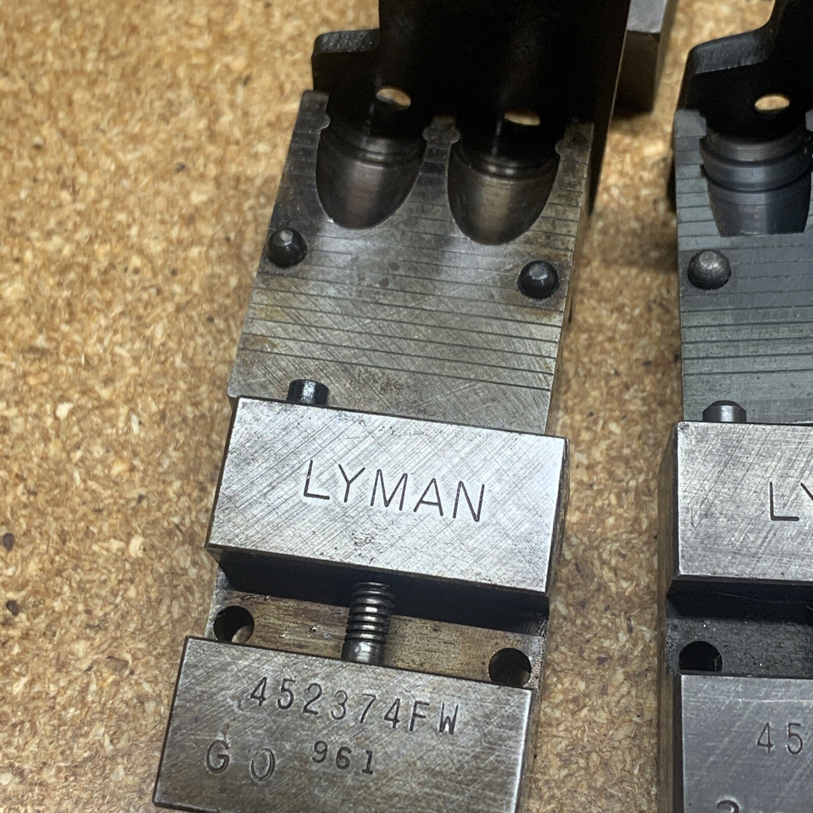 Lyman 2 cavity bullet molds