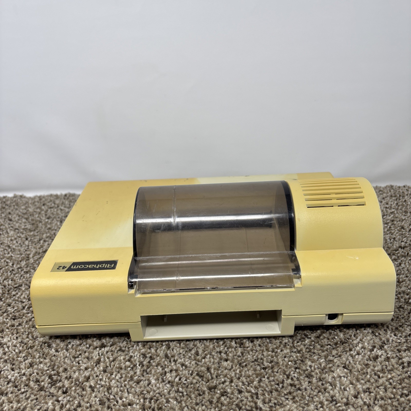 Atari 800 Computer Alphacom 42 Thermal Printer 40 Colum AS IS FOR PARTS!!!