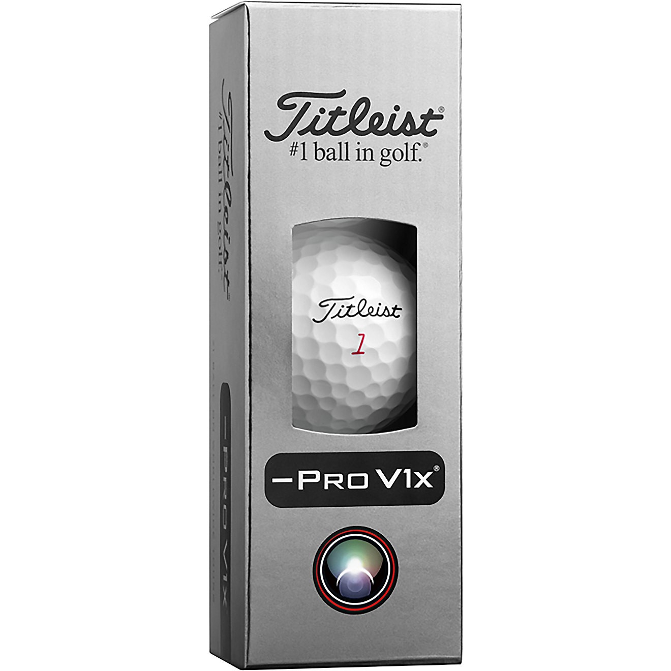 Titleist 2026 Pro V1x Left Dash Golf Balls 12-Pack White
