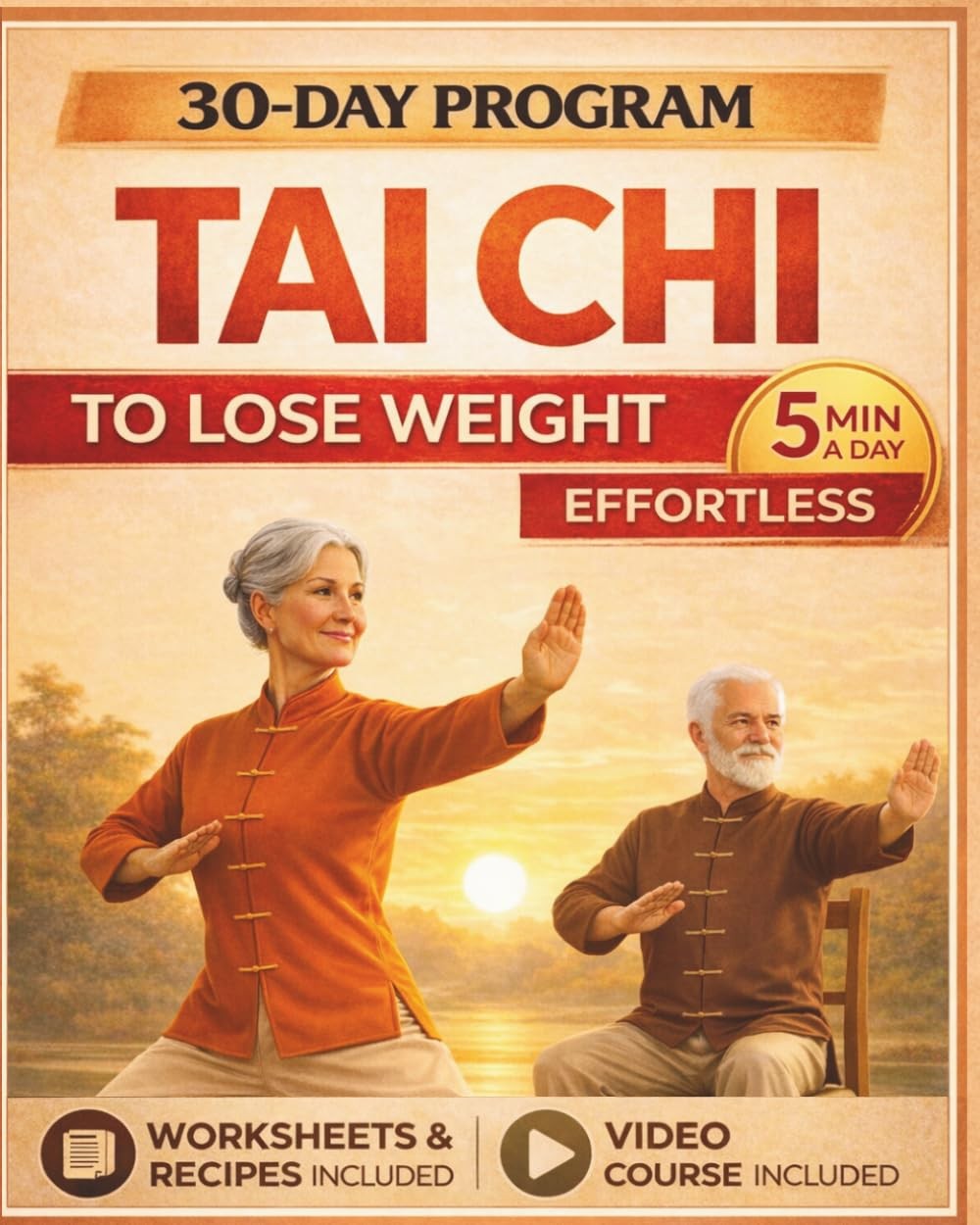 Tai Chi to Lose Weight: Gentle 5-Minute Daily Workouts Burn Fat, Boost...