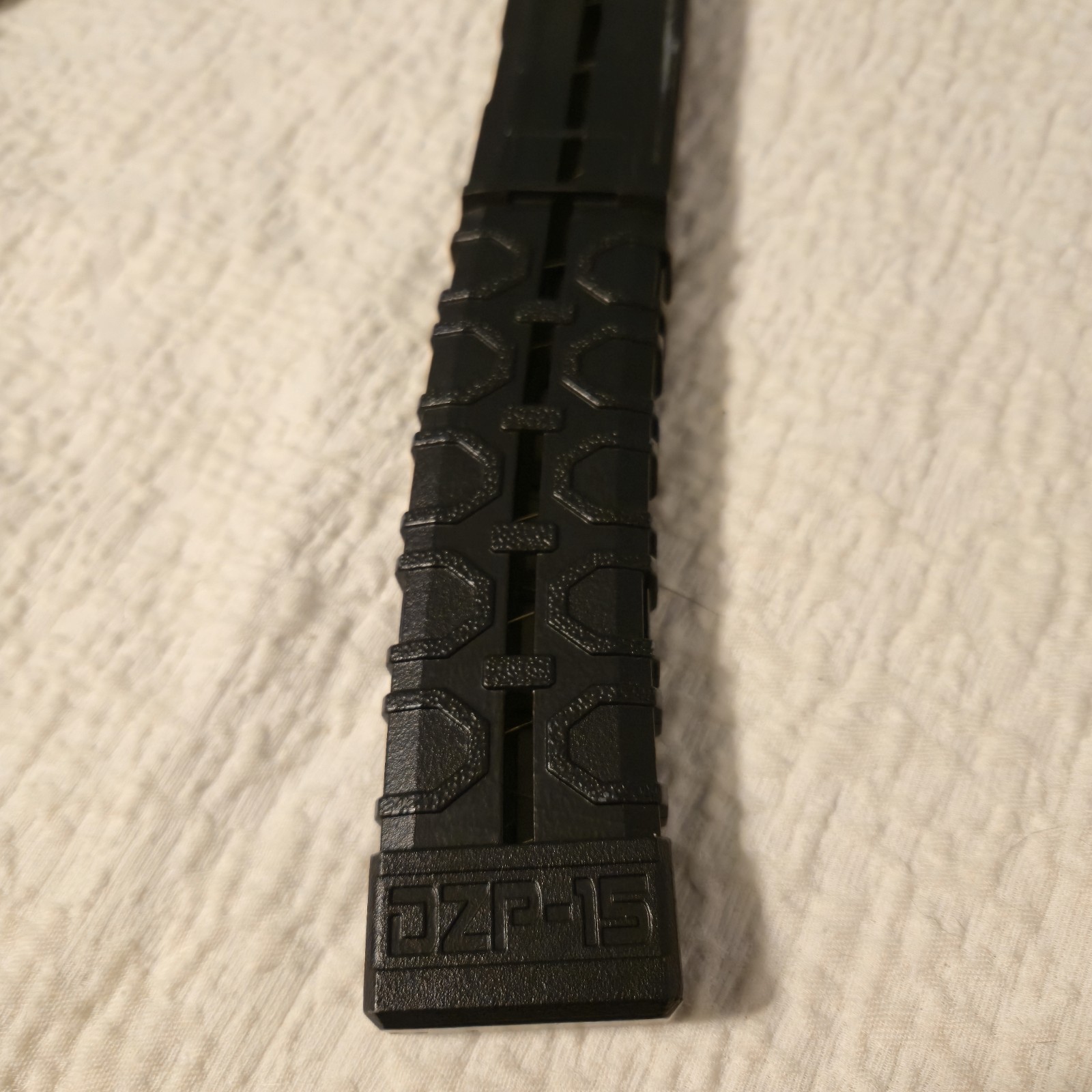 Painted & modded Game Face black foam blaster "gun" toy
