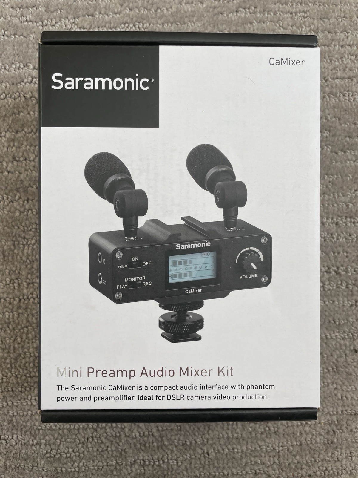 Saramonic Mini Preamp Audio Mixer Kit