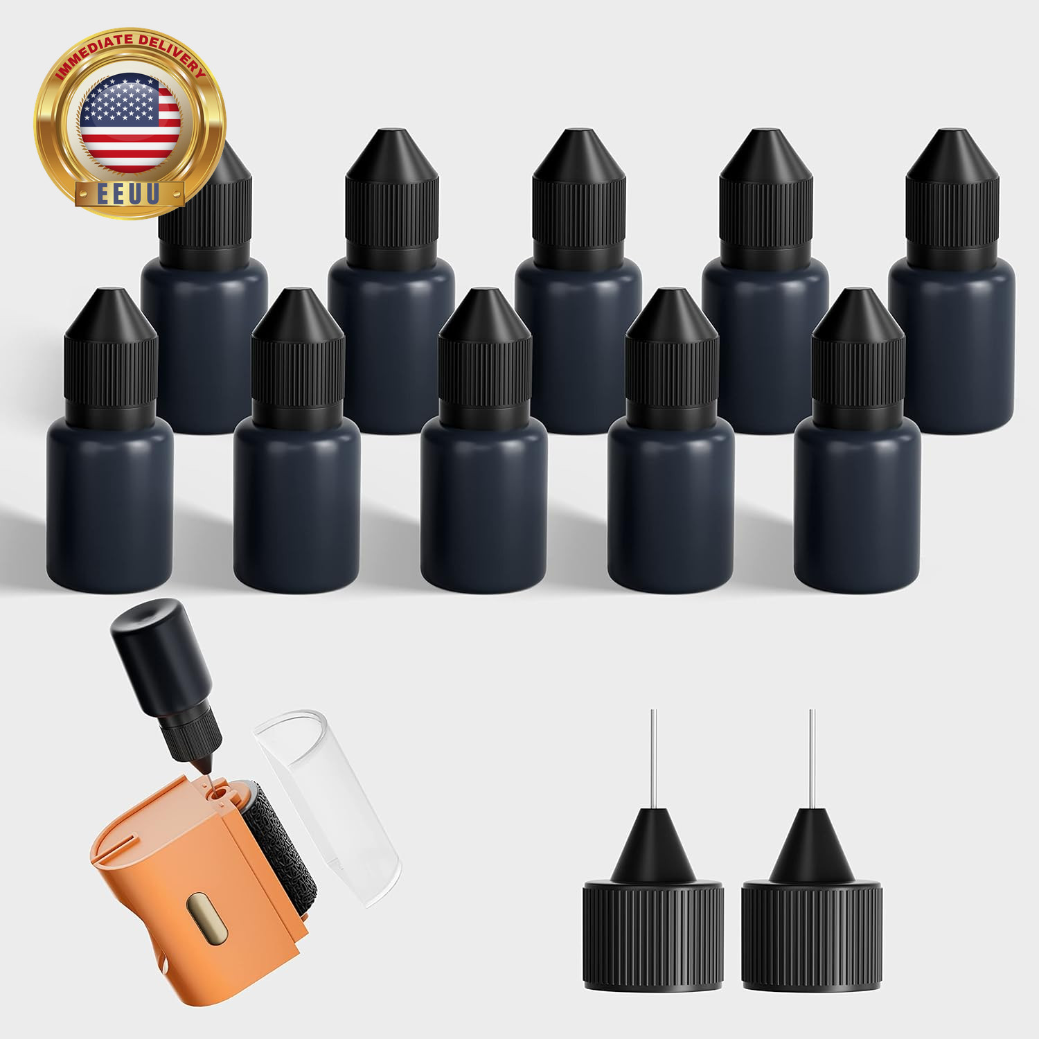 Identity Protection Roller Stamps - Wide Identity Theft Protection Stamp for ID
