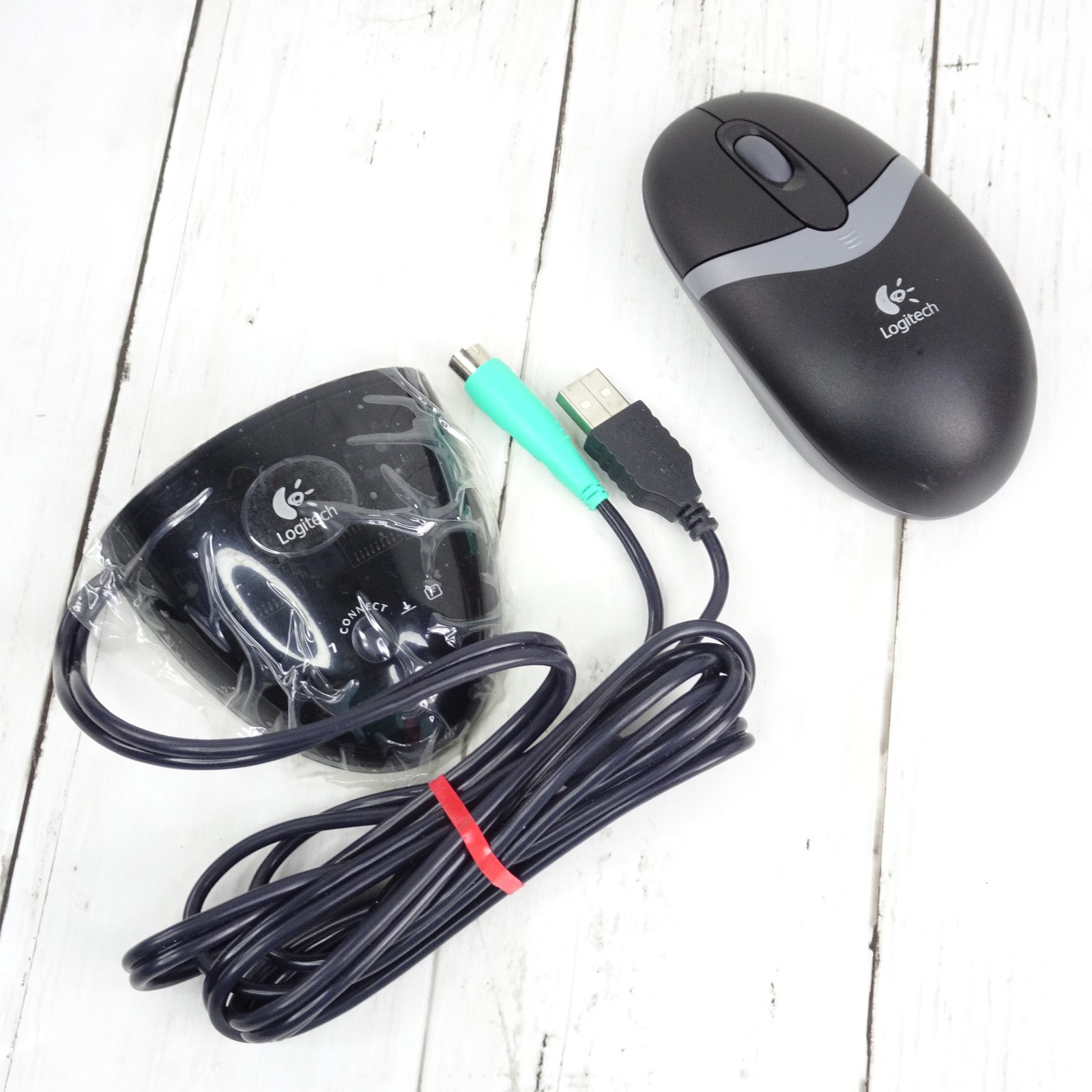 Logitech mouse M-RR95 & USB Receiver for Cordless Mouse & Keyboard 830680-0000