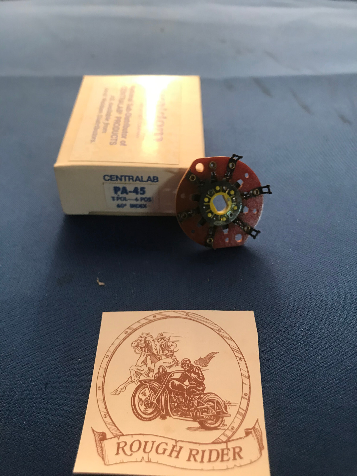 WAFER  CENTRALAB PA-45 ROTARY SWITCH  1 POLE 6 POS 60 DEG IND PHENOLIC