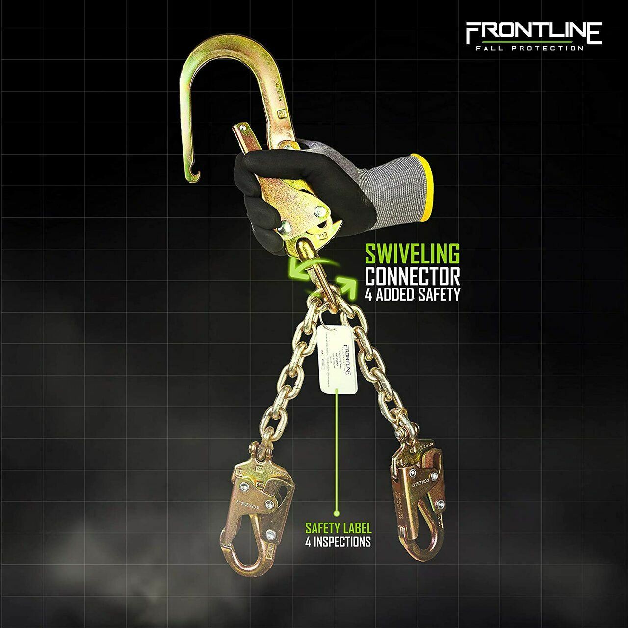 Frontline PSSW2R Rebar Positioning Chain Assembly with Swivel