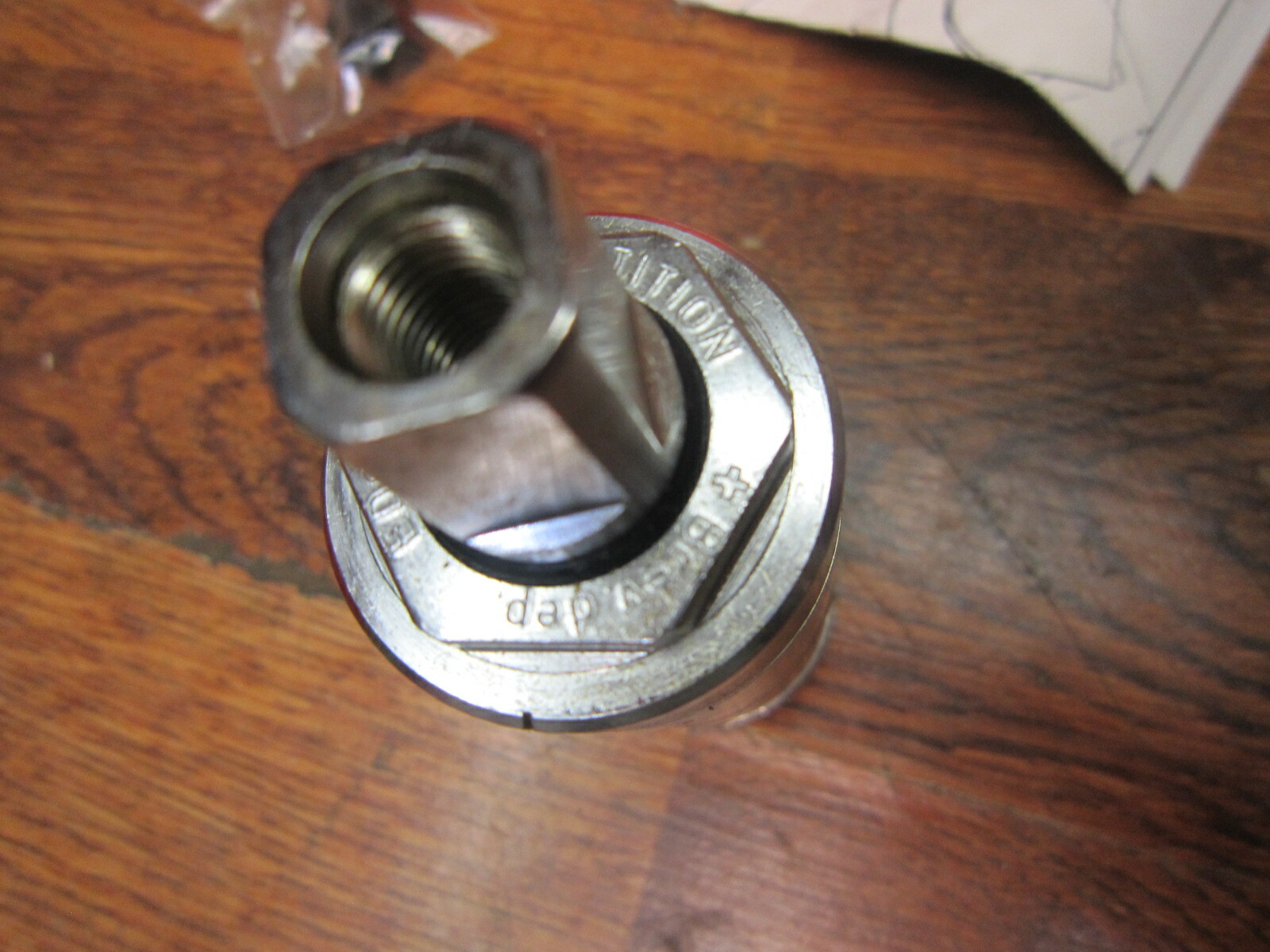 NOS EDCO COMPETITION BMX SEALED SQUARE TAPERED BOTTOM BRACKET CONVERSION 116 KIT