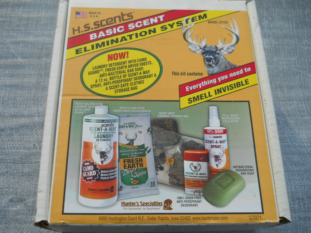 Hunters scent elimination system