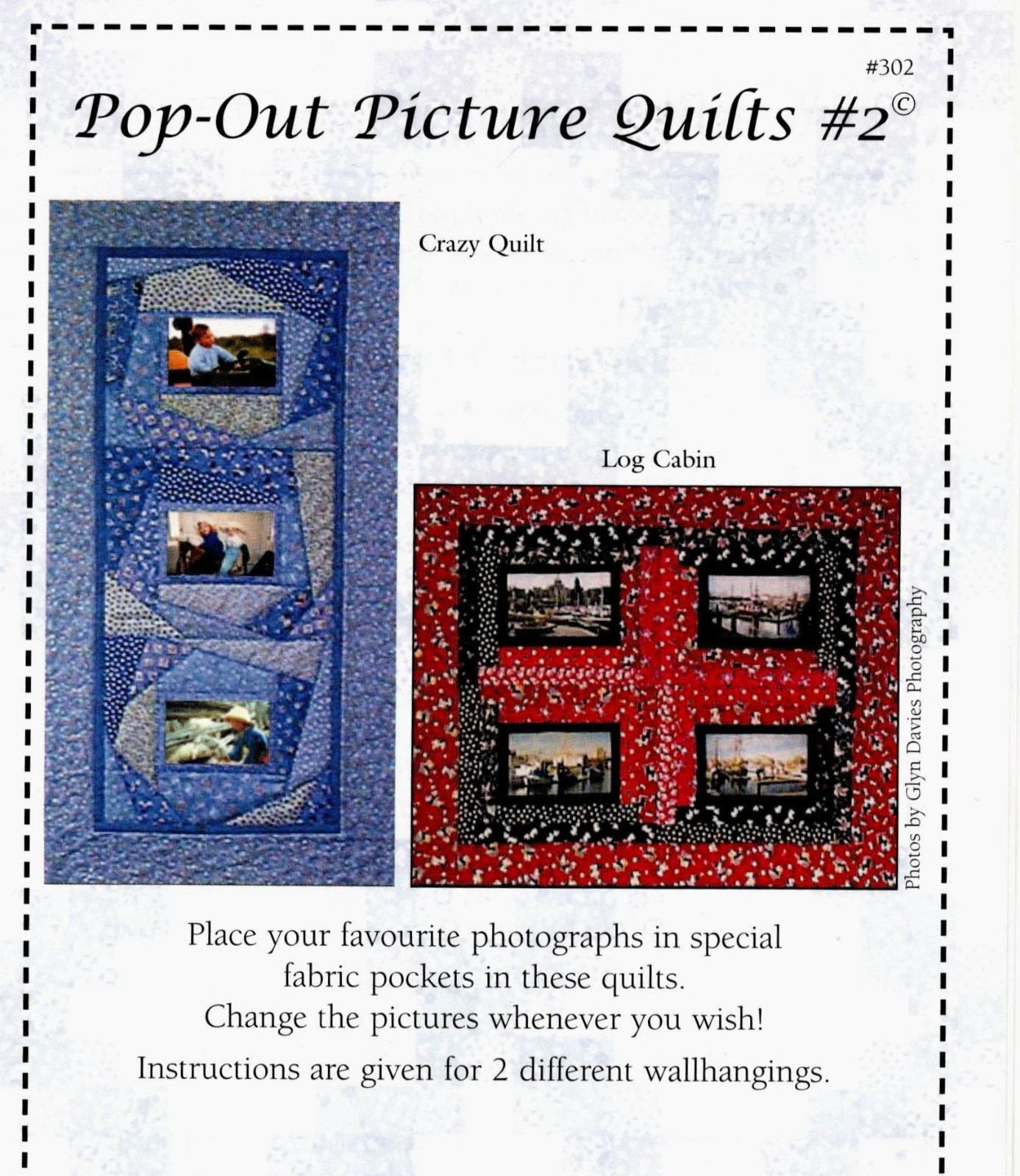 Pop-Out Picture Quilts #2 Pattern by Jean Boyd 302
