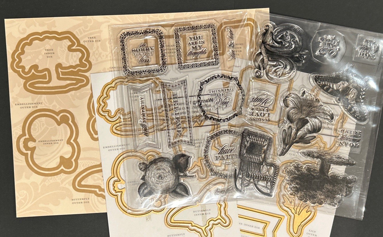 Anna Griffin Treasury Sympathy And Inspiration Stamps And Dies