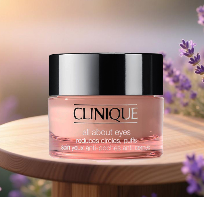 Clinique all about eyes eye cream reduces circles ,full size 0.5 oz /15ml